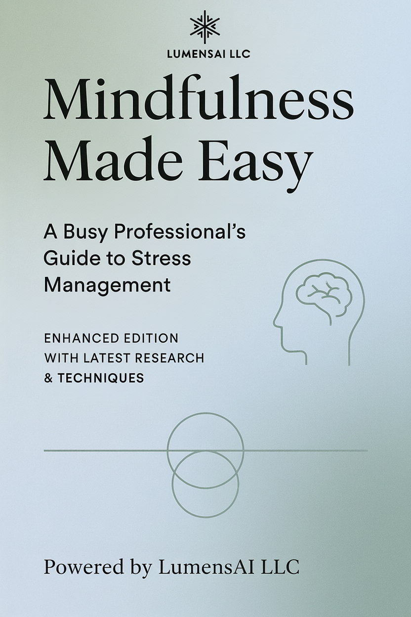Mindfulness Made Easy Book Cover